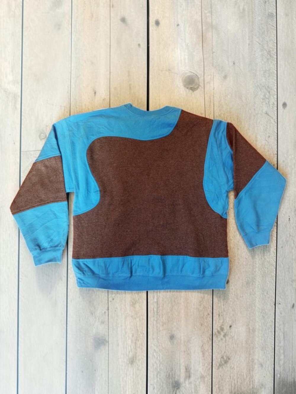 Stussy vintage reworked embroidered unisex sweatshirt size L - Picture 3 of 3